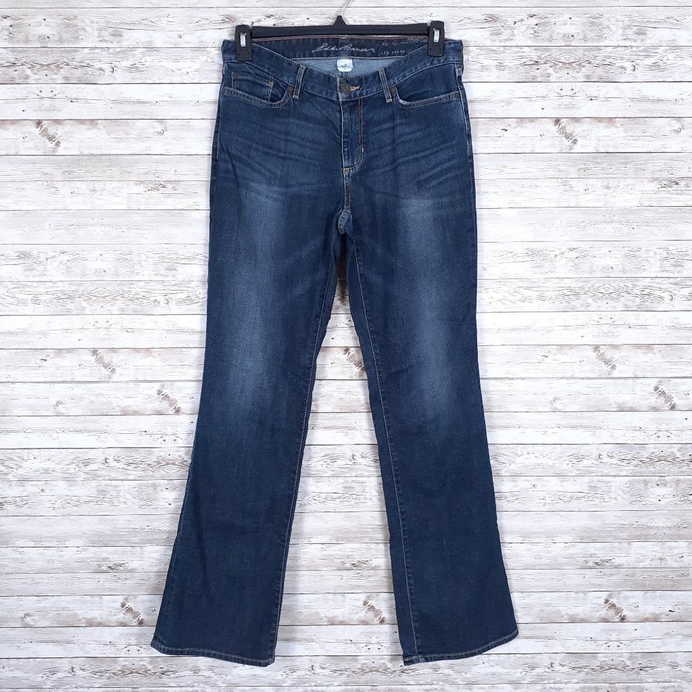 Eddie Bauer Womens Jeans Sz 10 Bootcut 216A